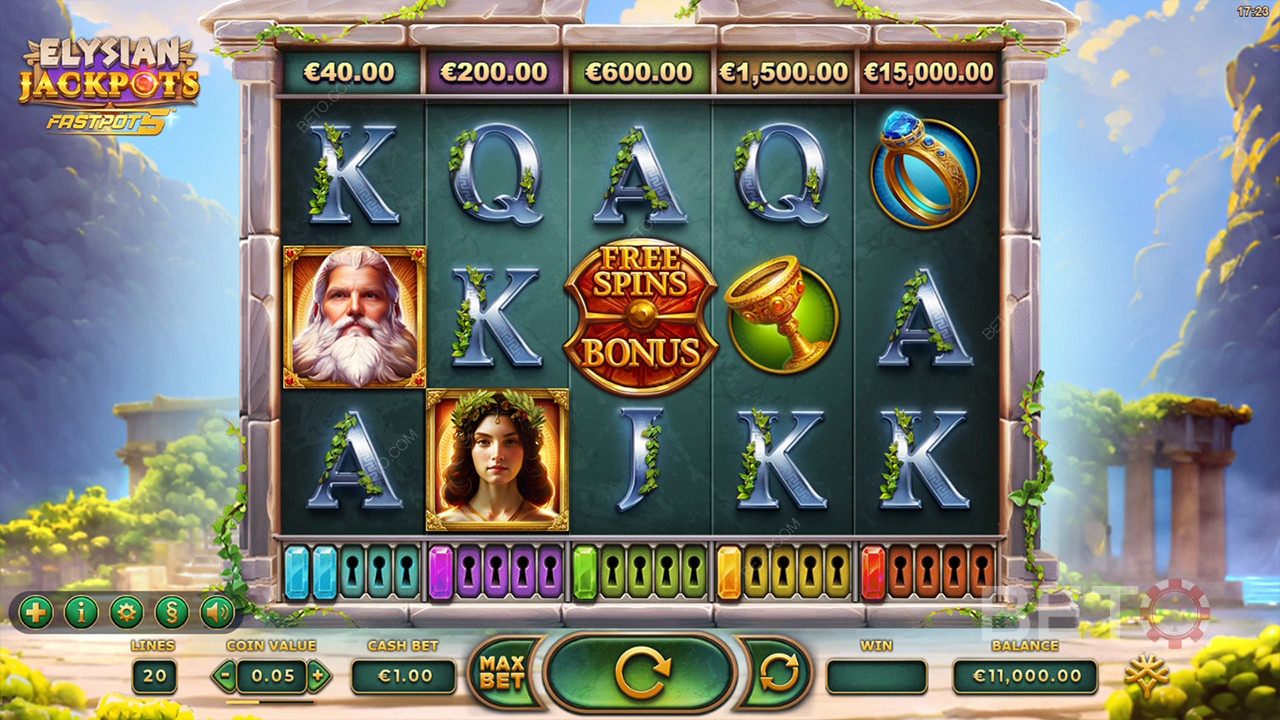 Elysian Jackpots Kostenlos Spielen