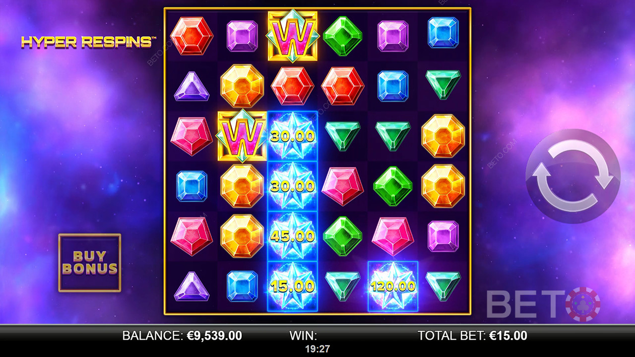 Hyper Respins Überprüfung durch BETO Slots