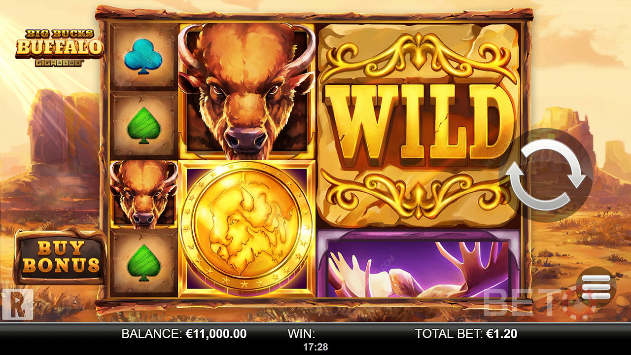 Big Bucks Buffalo Gigablox Kostenlos Spielen