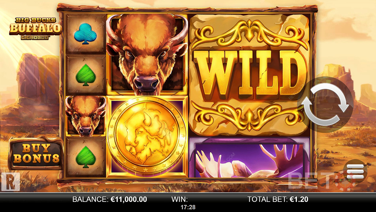 Big Bucks Buffalo Gigablox Überprüfung durch BETO Slots