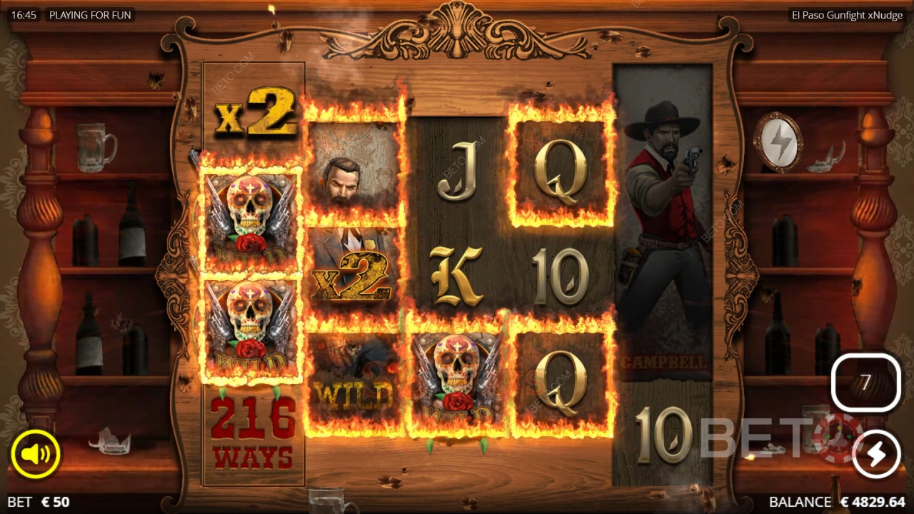 El Paso Gunfight Überprüfung durch BETO Slots