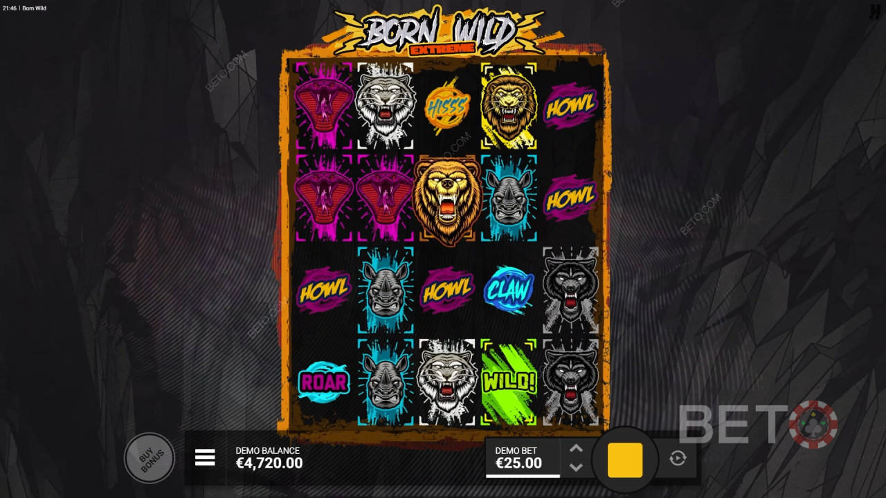 Born Wild Überprüfung durch BETO Slots