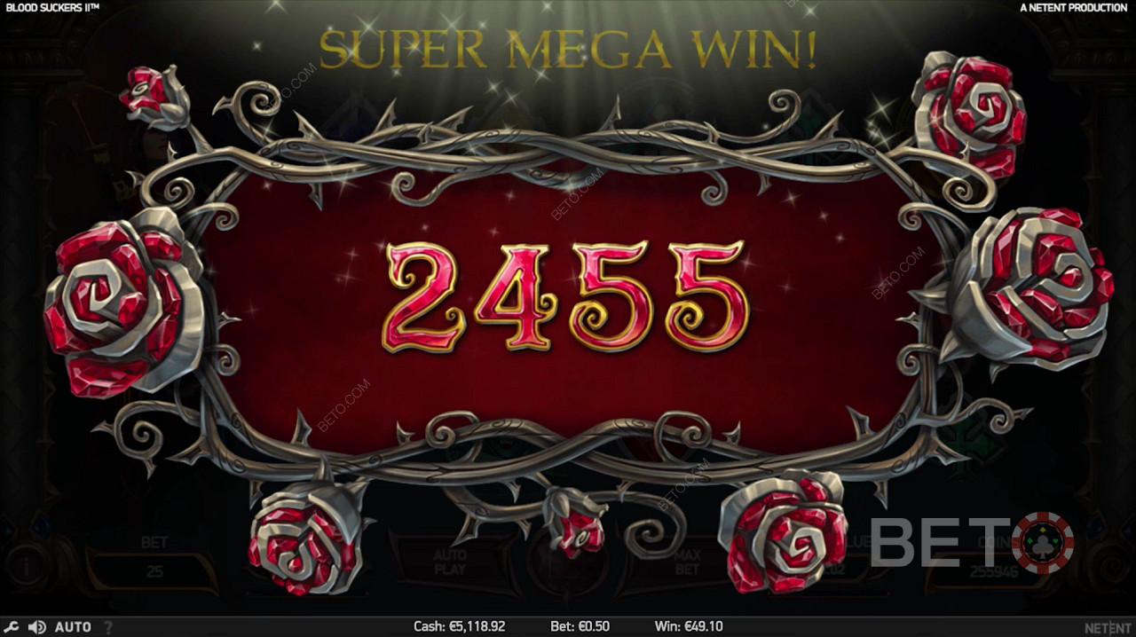 Einen Super-Mega-Gewinn in Blood Suckers 2 erzielen