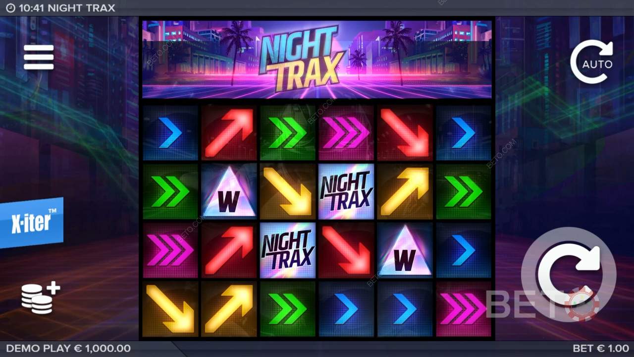 Night Trax Überprüfung durch BETO Slots