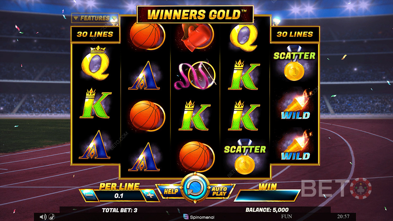 Winners Gold Überprüfung durch BETO Slots