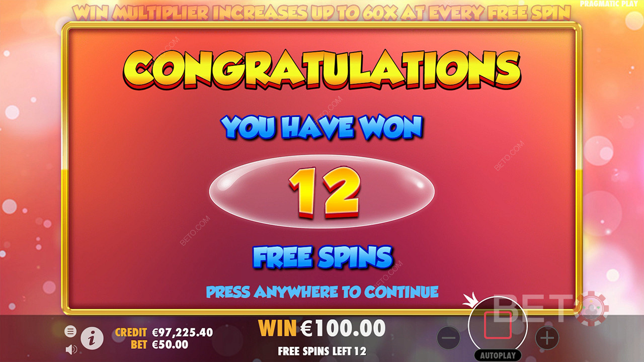 Gewinnen Sie das 60.000-fache Ihres Einsatzes an der Extra Juicy Slot Machine!