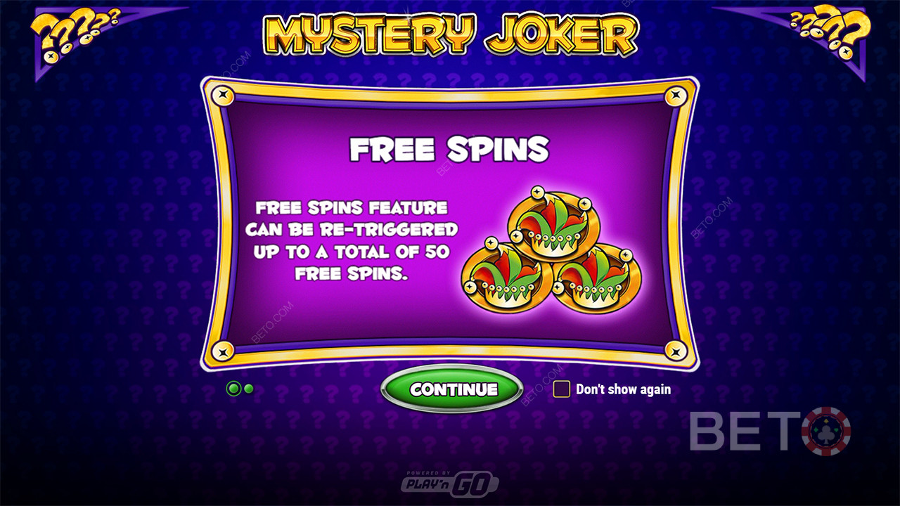 Bonusfunktionen in Mystery Joker erklärt von Play