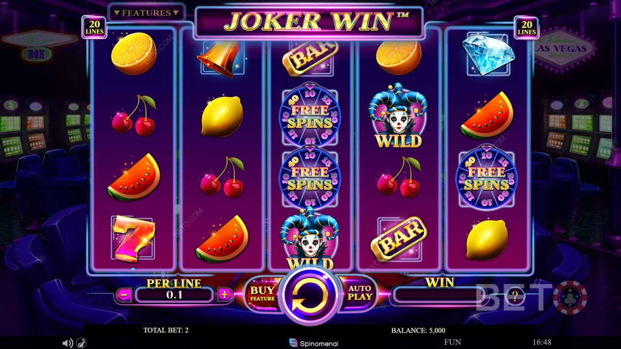 Joker Win Überprüfung durch BETO Slots