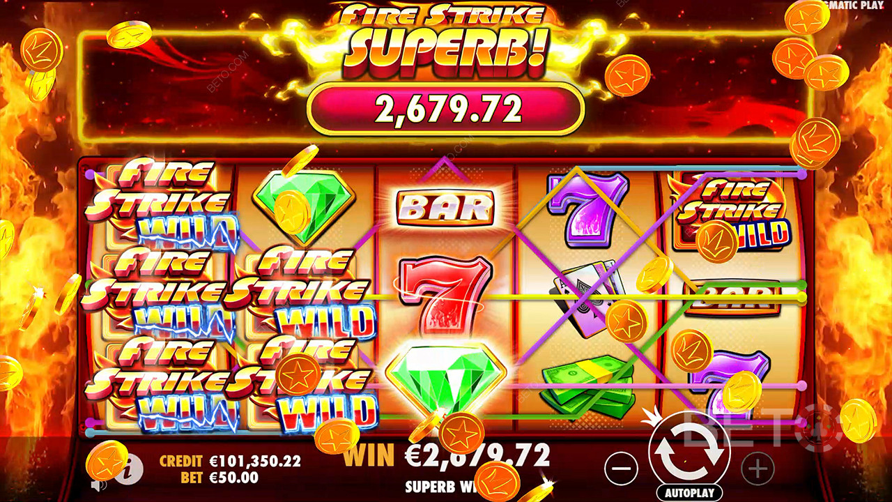 Fire Strike Überprüfung durch BETO Slots