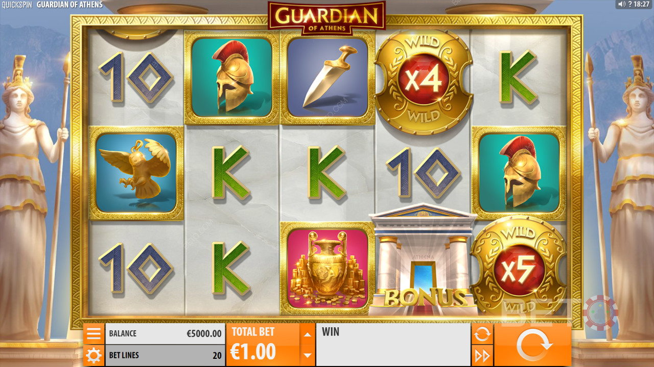 Wächter von Athen Überprüfung durch BETO Slots