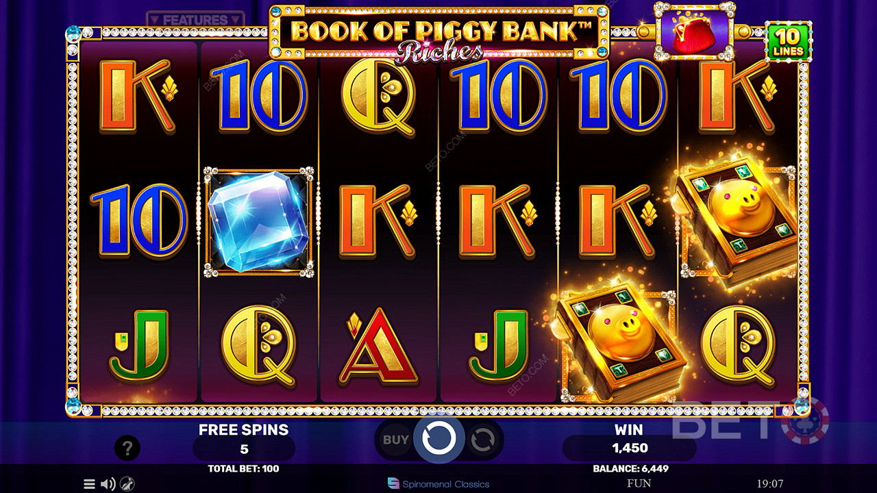 Book Of Piggy Bank - Riches Kostenlos Spielen