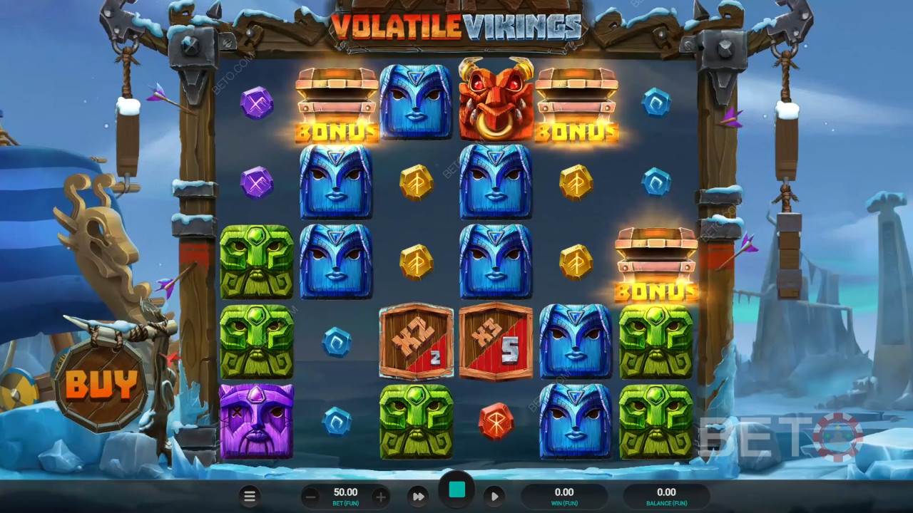 Volatile Vikings Überprüfung durch BETO Slots