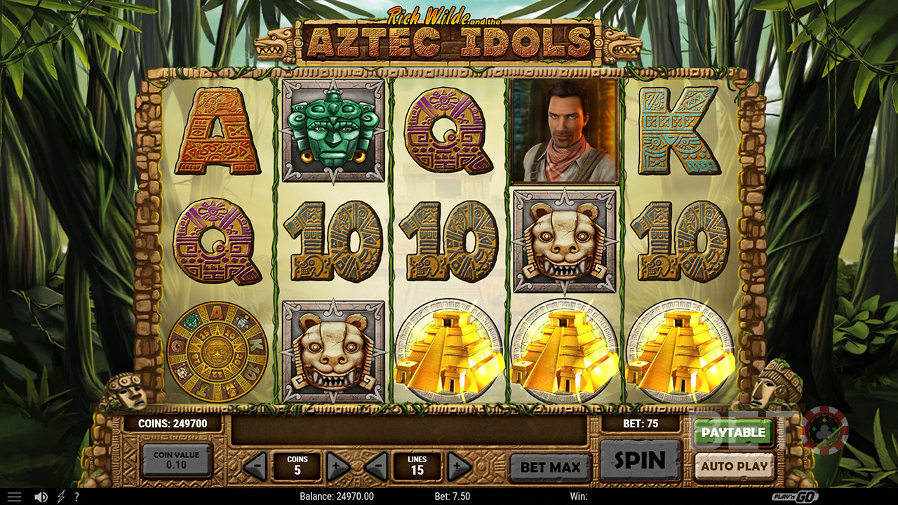 Aztec Idols  Kostenlos Spielen