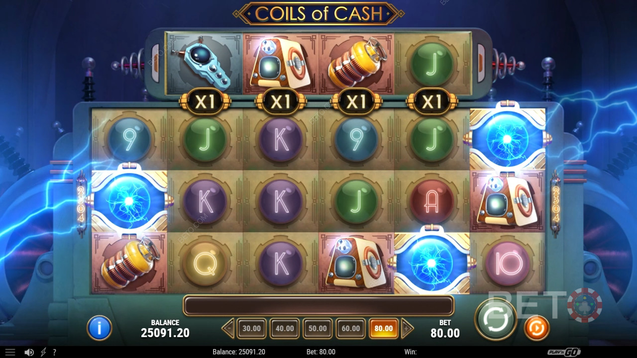Coils of Cash Überprüfung durch BETO Slots