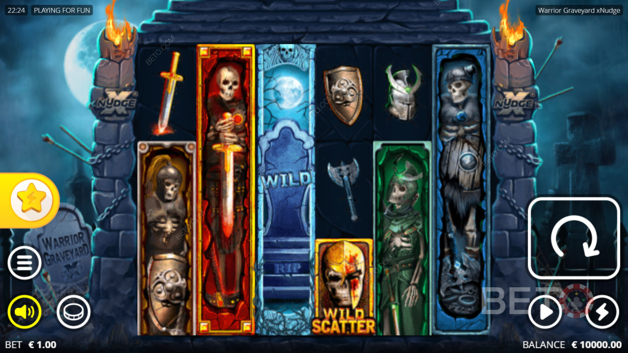 Warrior Graveyard Überprüfung durch BETO Slots