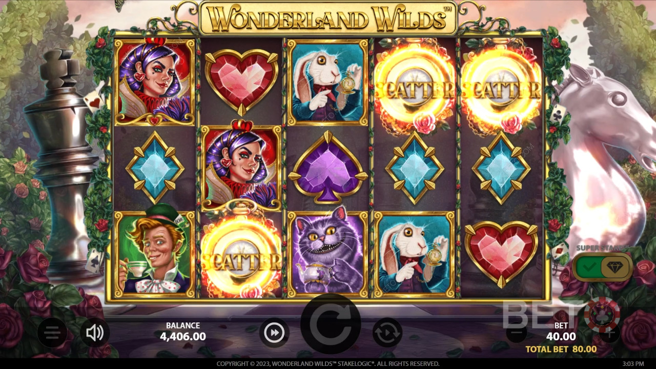 Wonderland Wilds Überprüfung durch BETO Slots