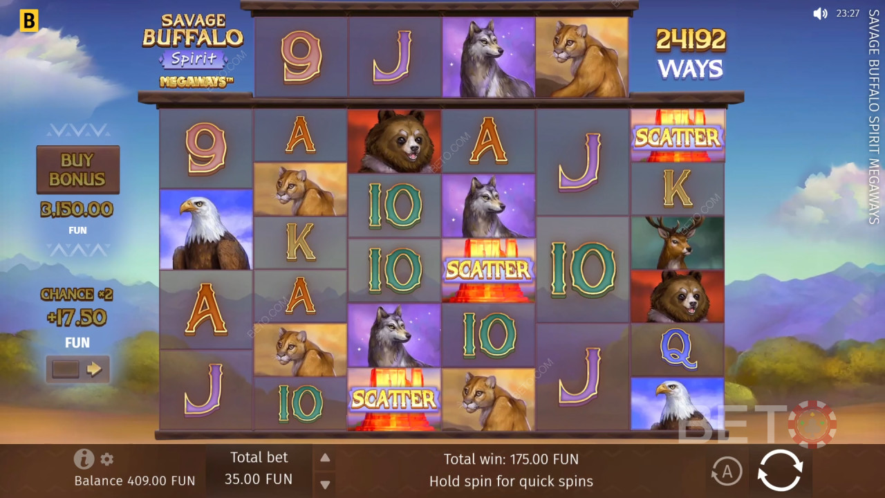 Savage Buffalo Spirit Megaways Überprüfung durch BETO Slots