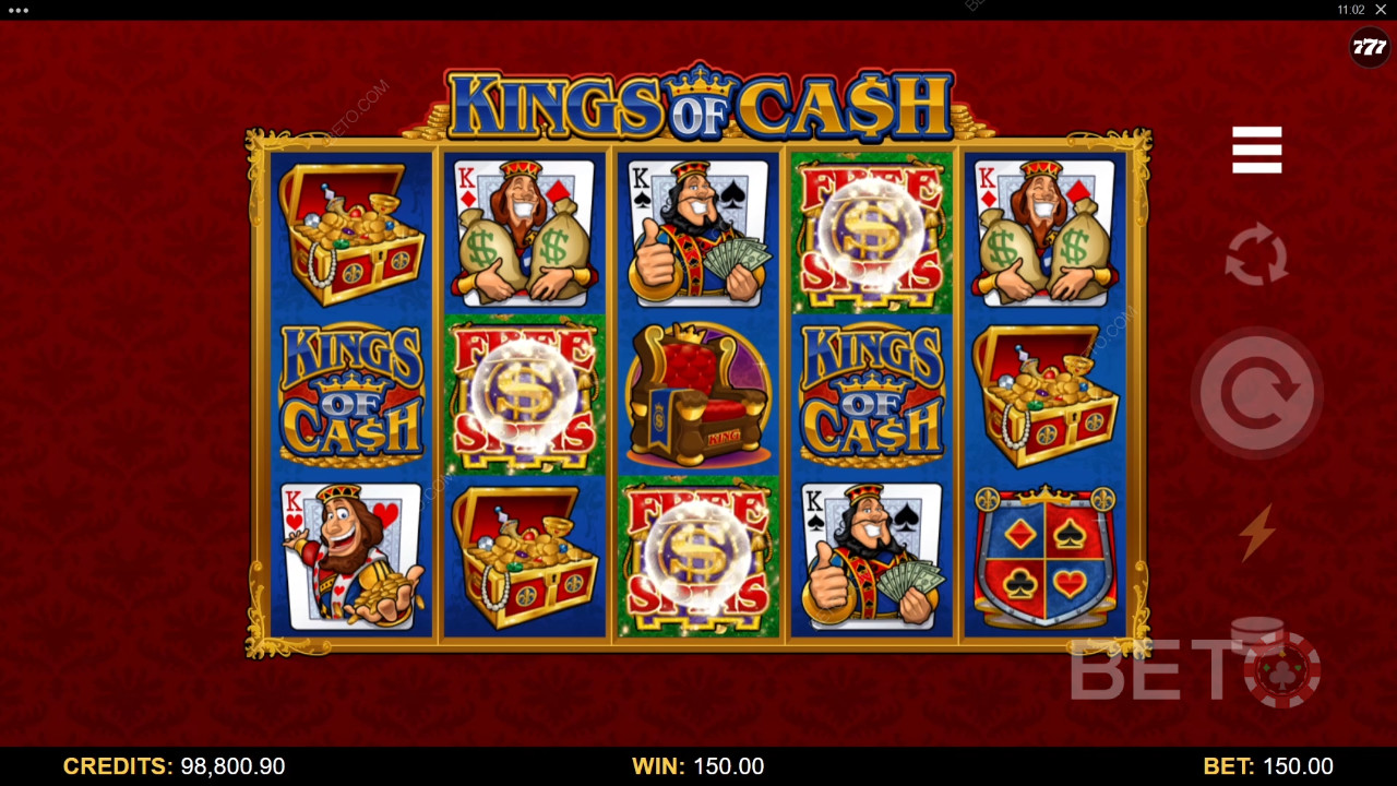 Kings of Cash Überprüfung durch BETO Slots
