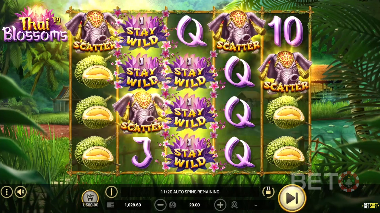Thai Blossoms Überprüfung durch BETO Slots