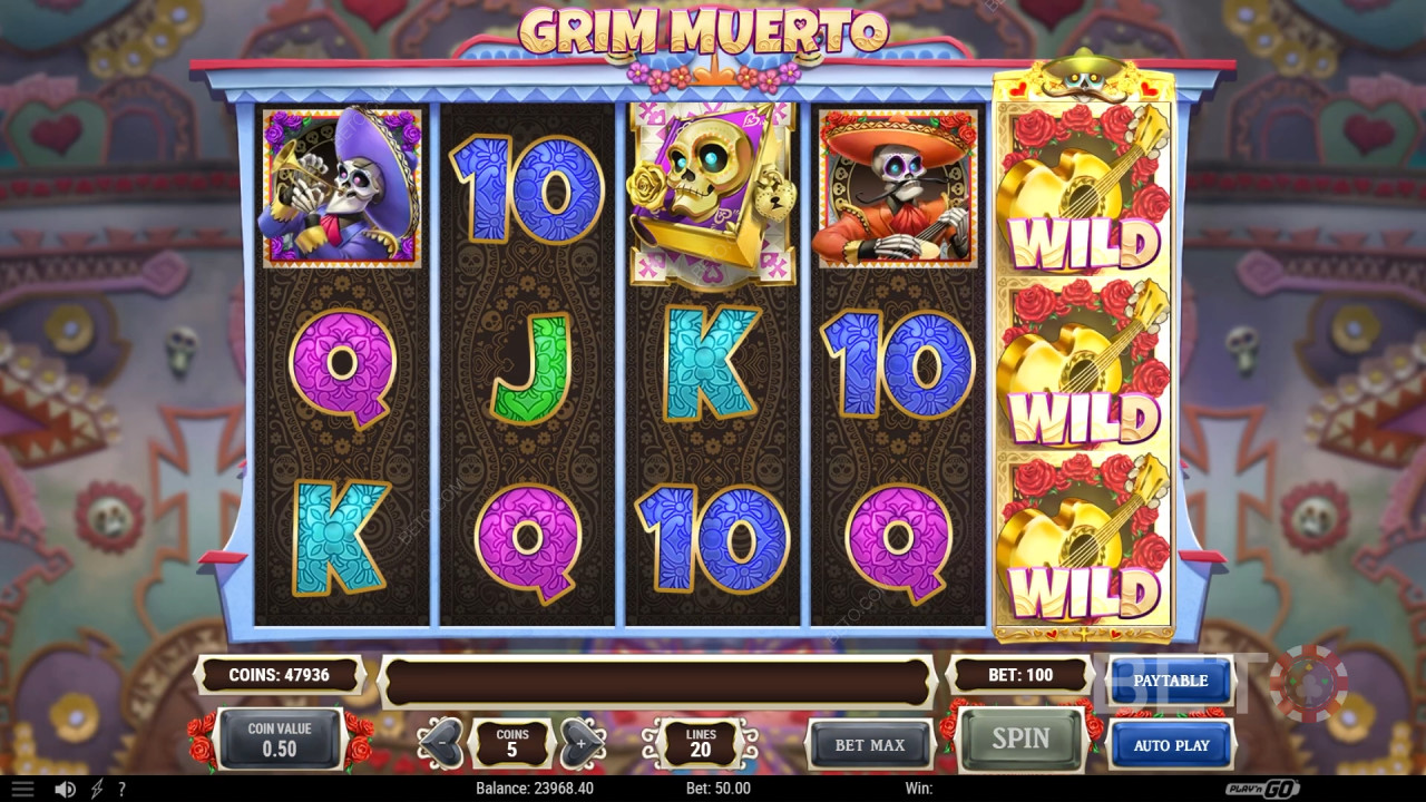 Grim Muerto Überprüfung durch BETO Slots