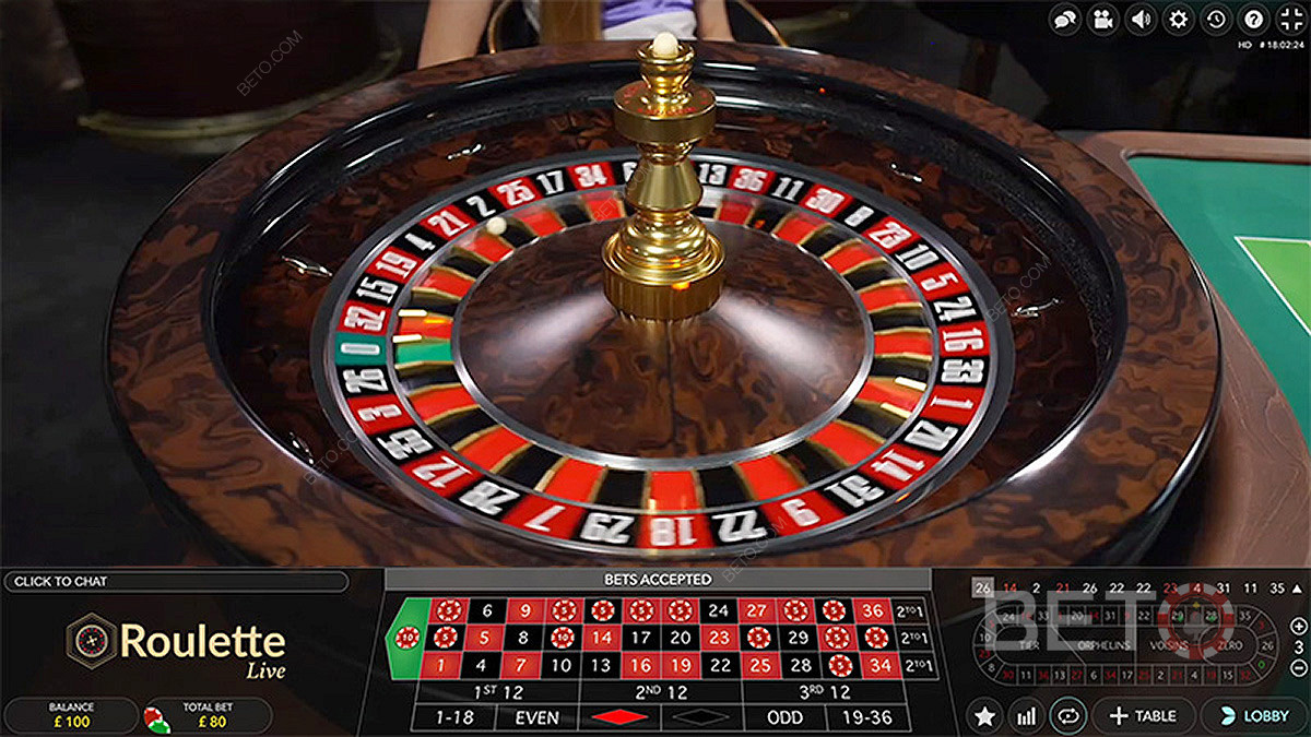 Genießen Sie Live-Roulette wie in einem echten Casino