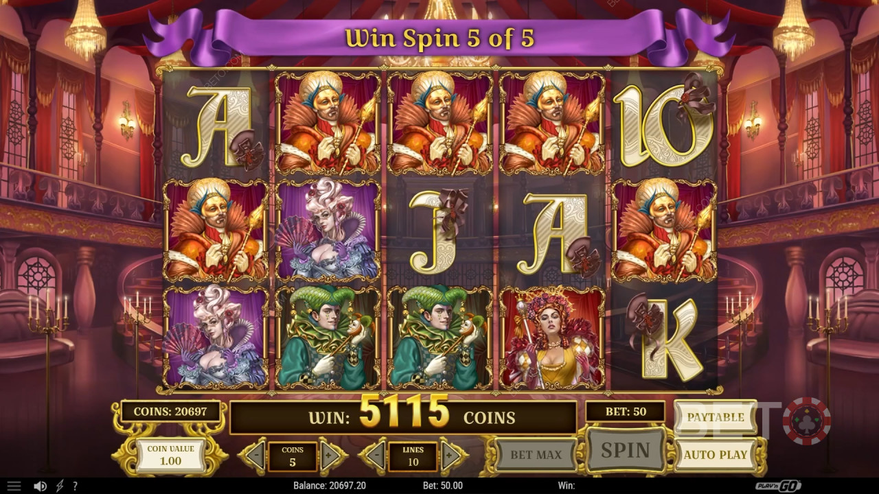 Royal Masquerade Online-Slot – Unser Fazit