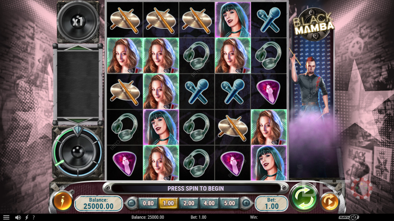 Black Mamba Überprüfung durch BETO Slots