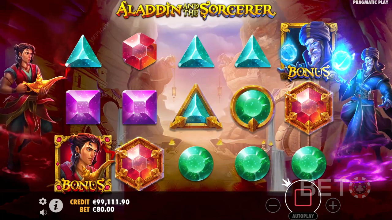 Aladdin und der Zauberer Überprüfung durch BETO Slots