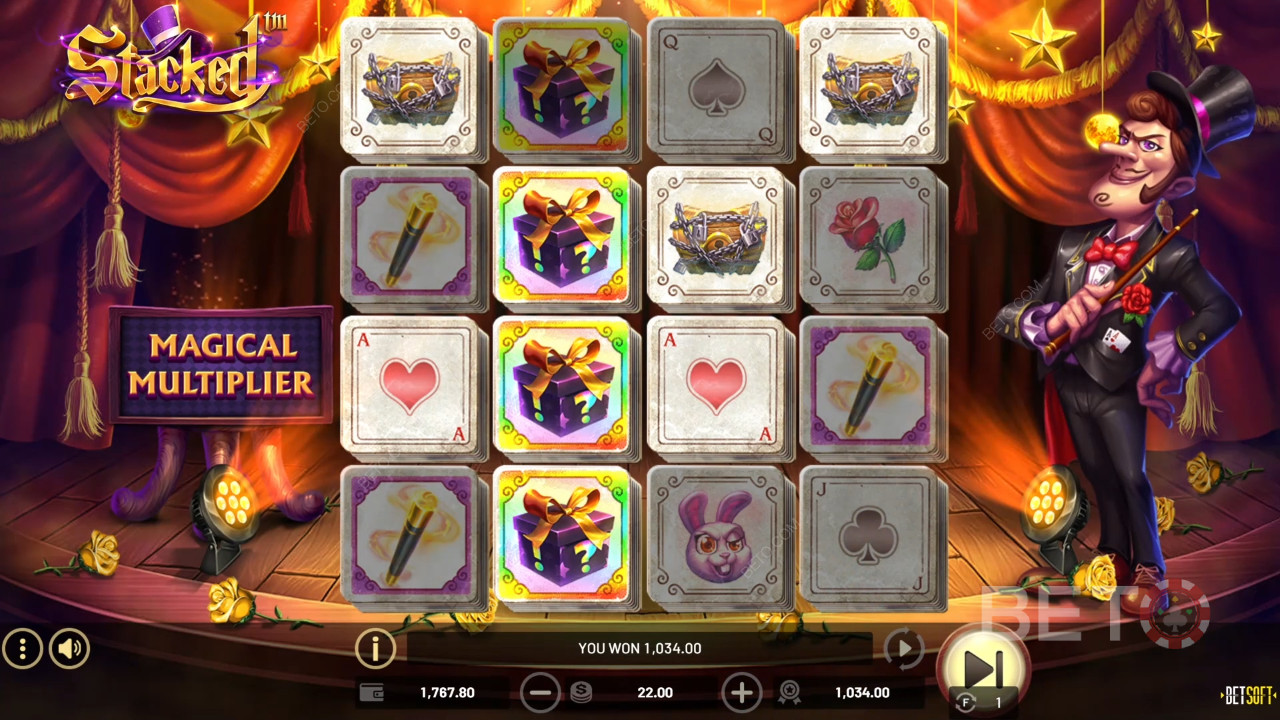 Stacked Überprüfung durch BETO Slots