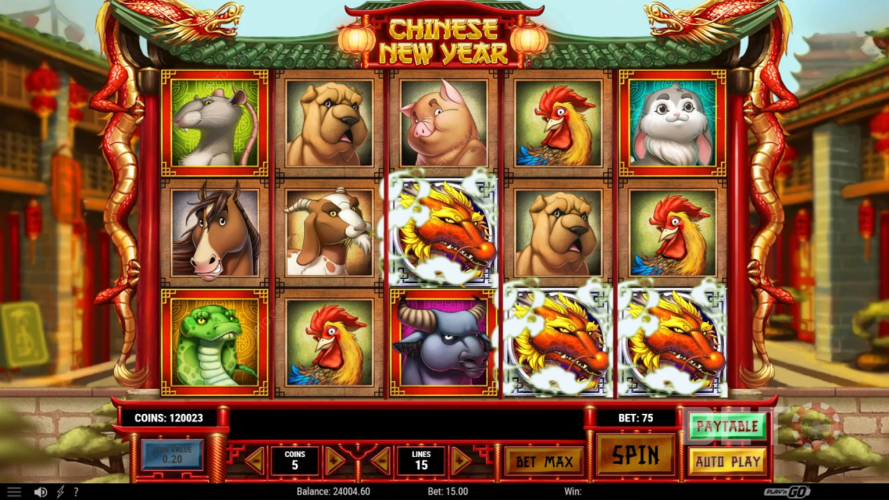 Chinese New Year (Play'n Go)  Kostenlos Spielen