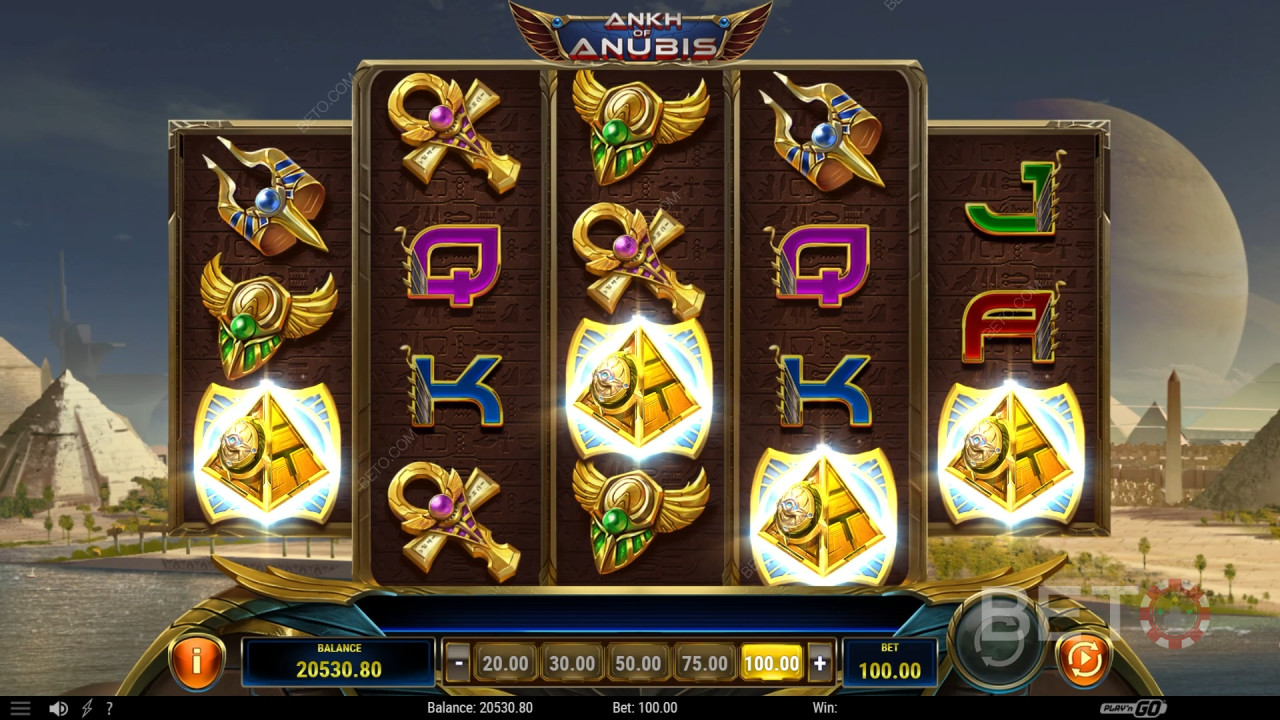 Ankh of Anubis Überprüfung durch BETO Slots