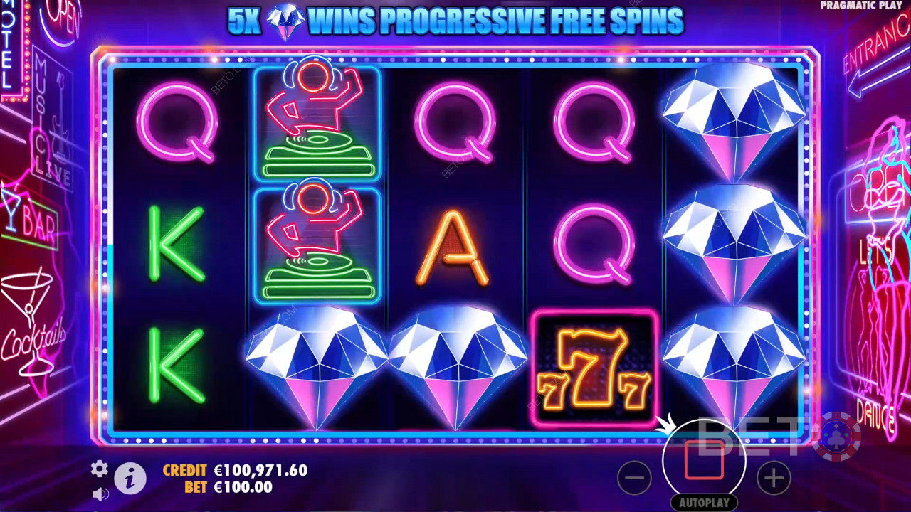 Dance Party Überprüfung durch BETO Slots