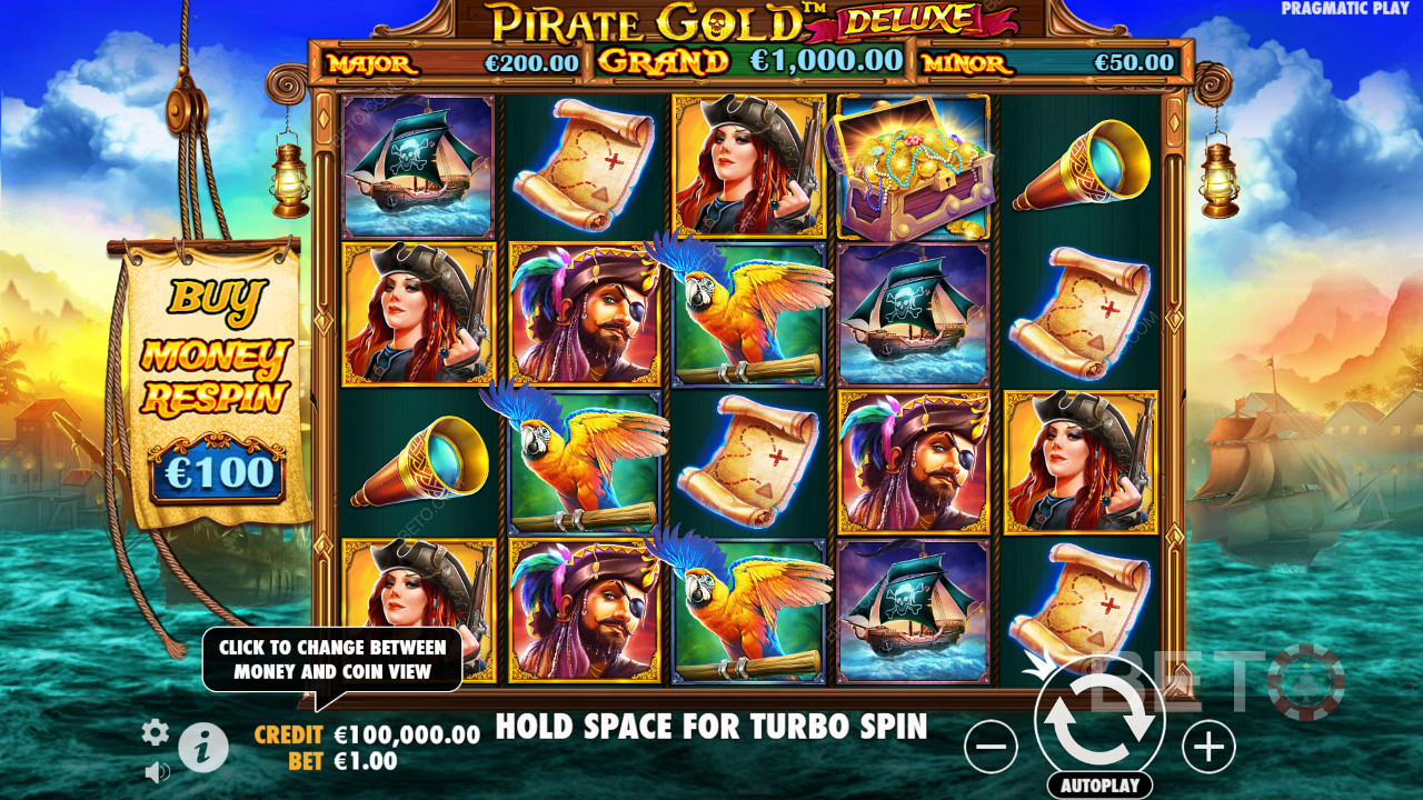 Pirate Gold Deluxe Überprüfung durch BETO Slots