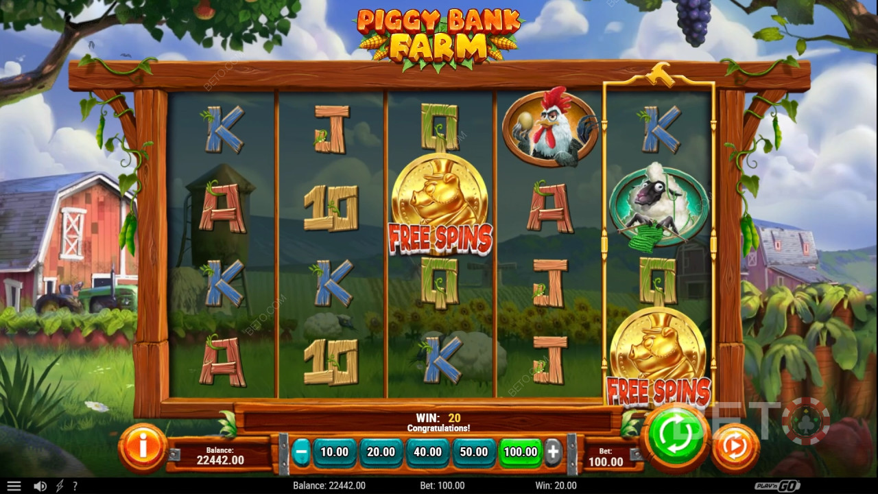 Piggy Bank Farm Überprüfung durch BETO Slots