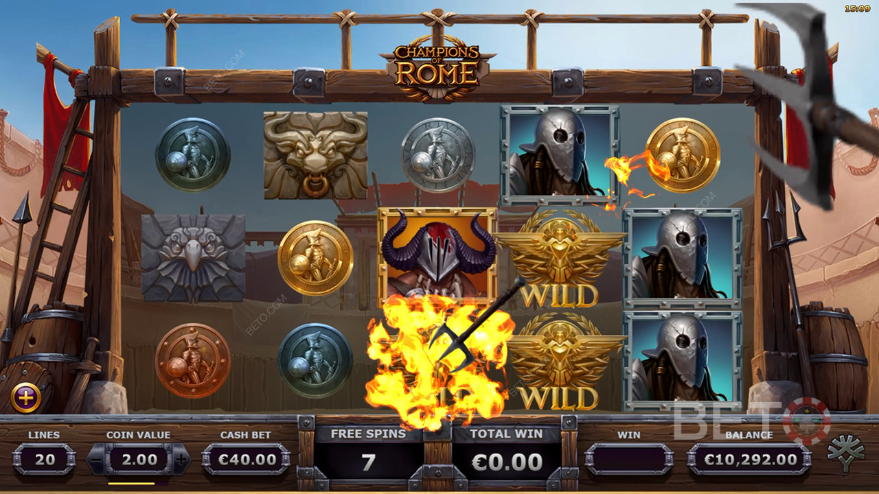 Champions of Rome Überprüfung durch BETO Slots