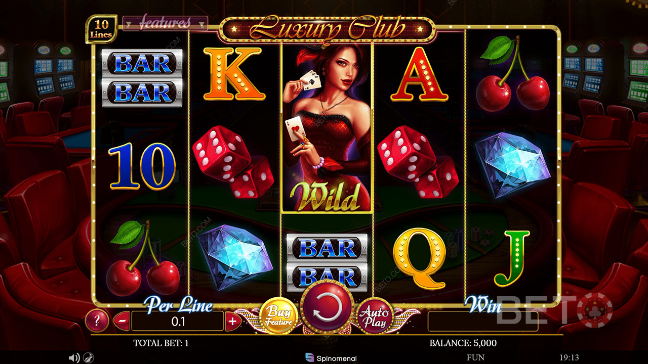 Luxury Club Überprüfung durch BETO Slots