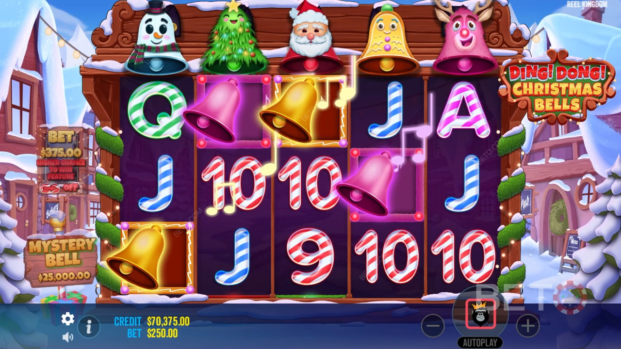 Ding Dong Christmas Bells Bewertung von BETO Slots