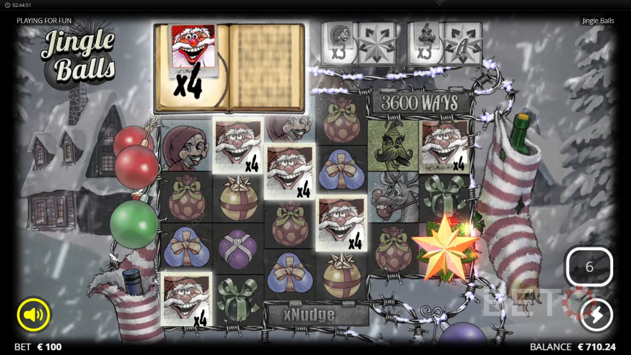 Jingle Balls Überprüfung durch BETO Slots