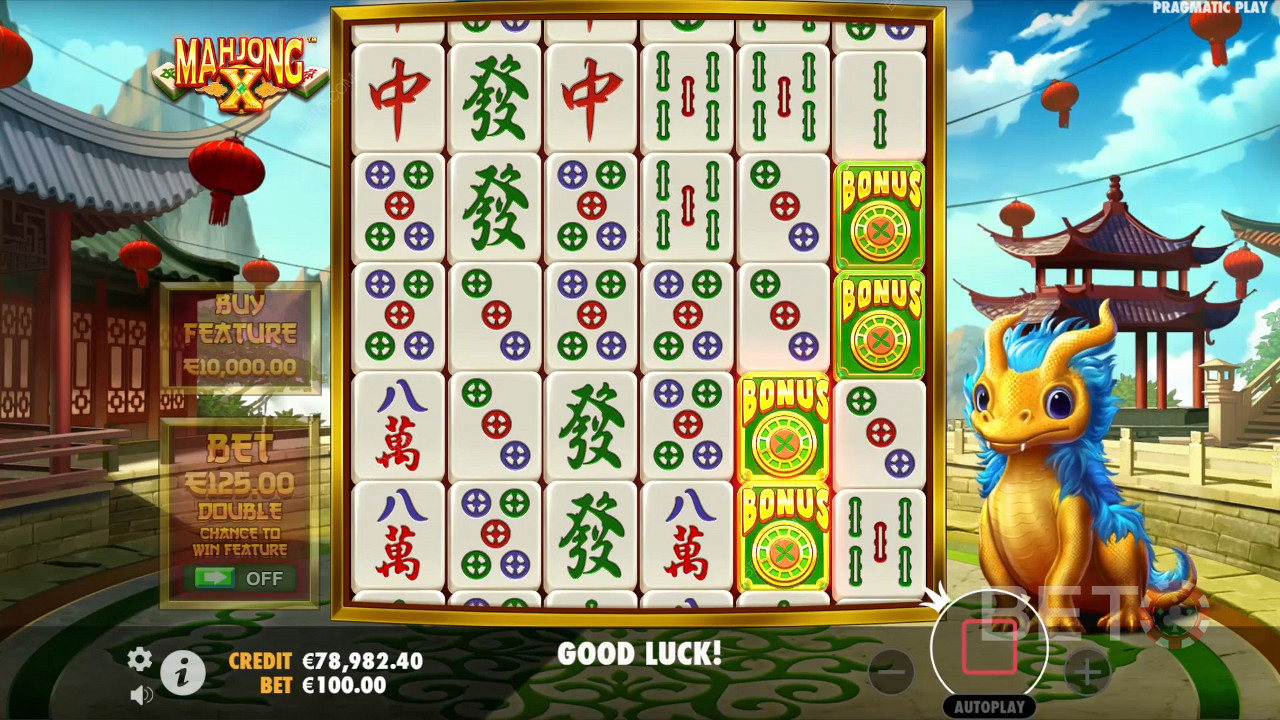 Bonusfunktionen in Mahjong X erklärt von Pragmatic Play