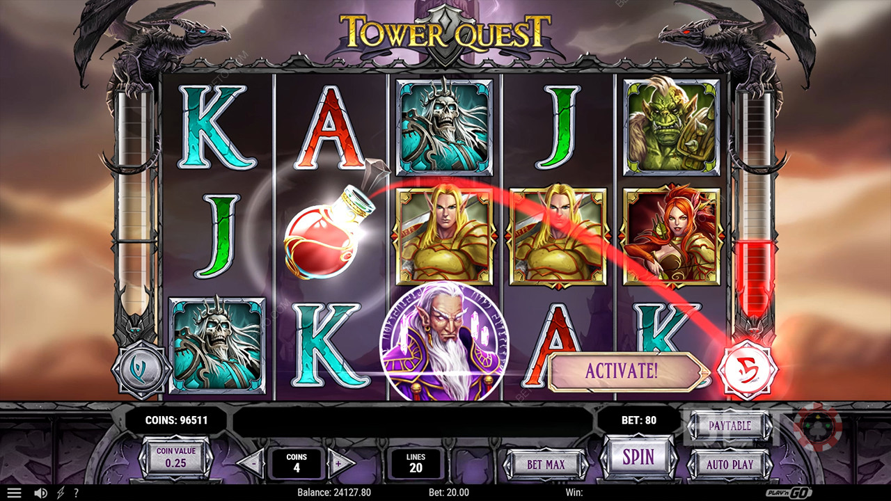 Tower Quest Überprüfung durch BETO Slots