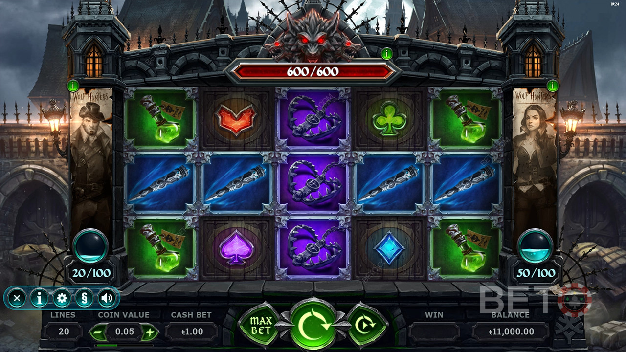 Wolf Hunters Überprüfung durch BETO Slots