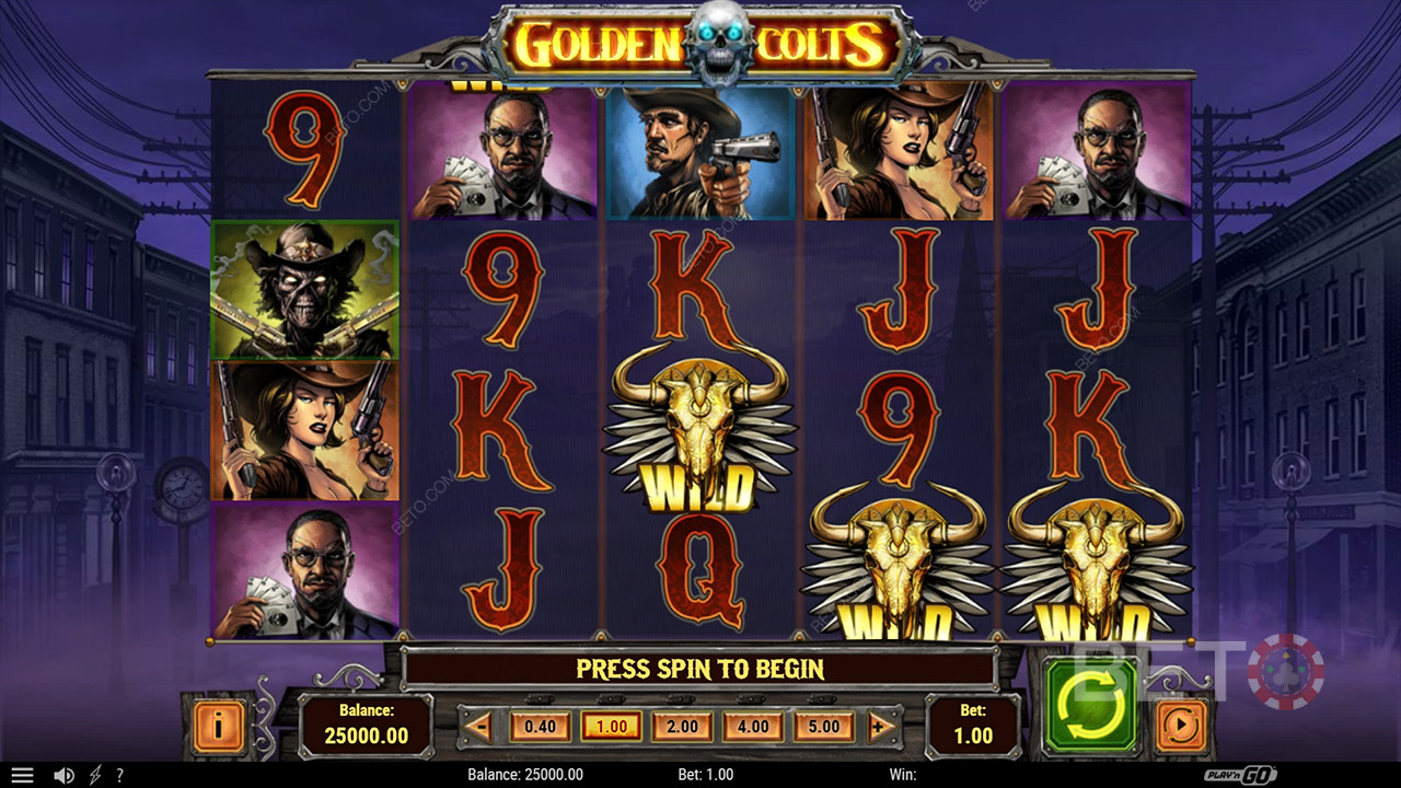 Golden Colts Überprüfung durch BETO Slots