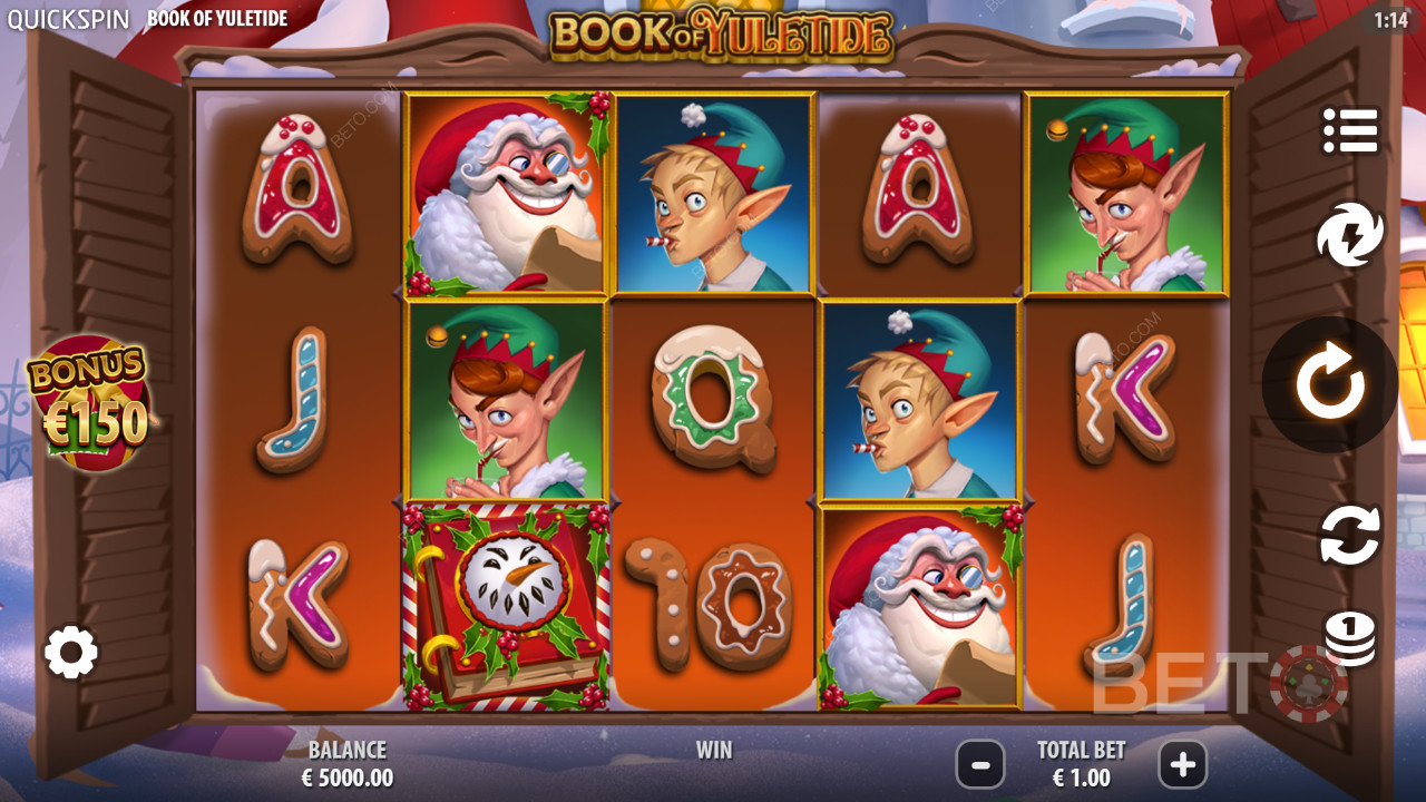 Book of Yuletide Überprüfung durch BETO Slots