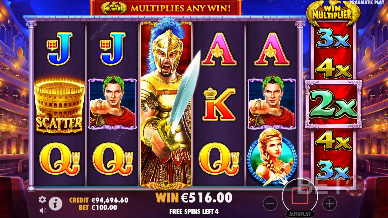 Wild Gladiators Überprüfung durch BETO Slots