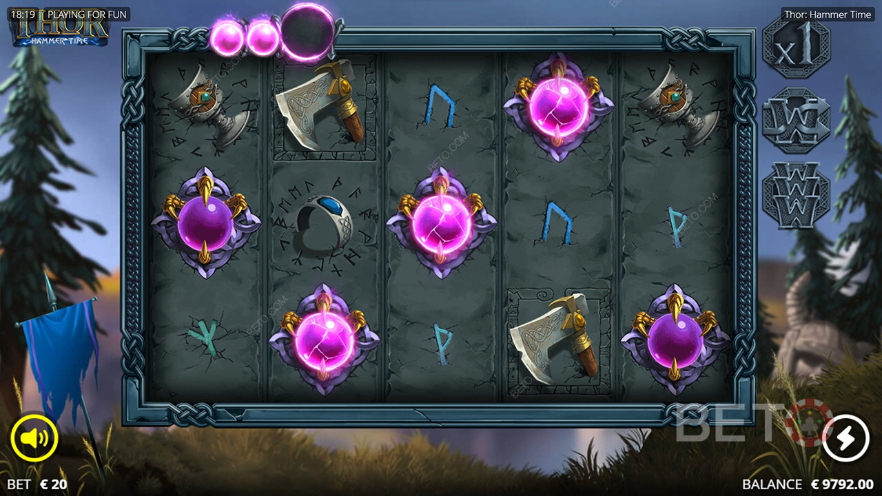 Thor: Hammer Time Überprüfung durch BETO Slots