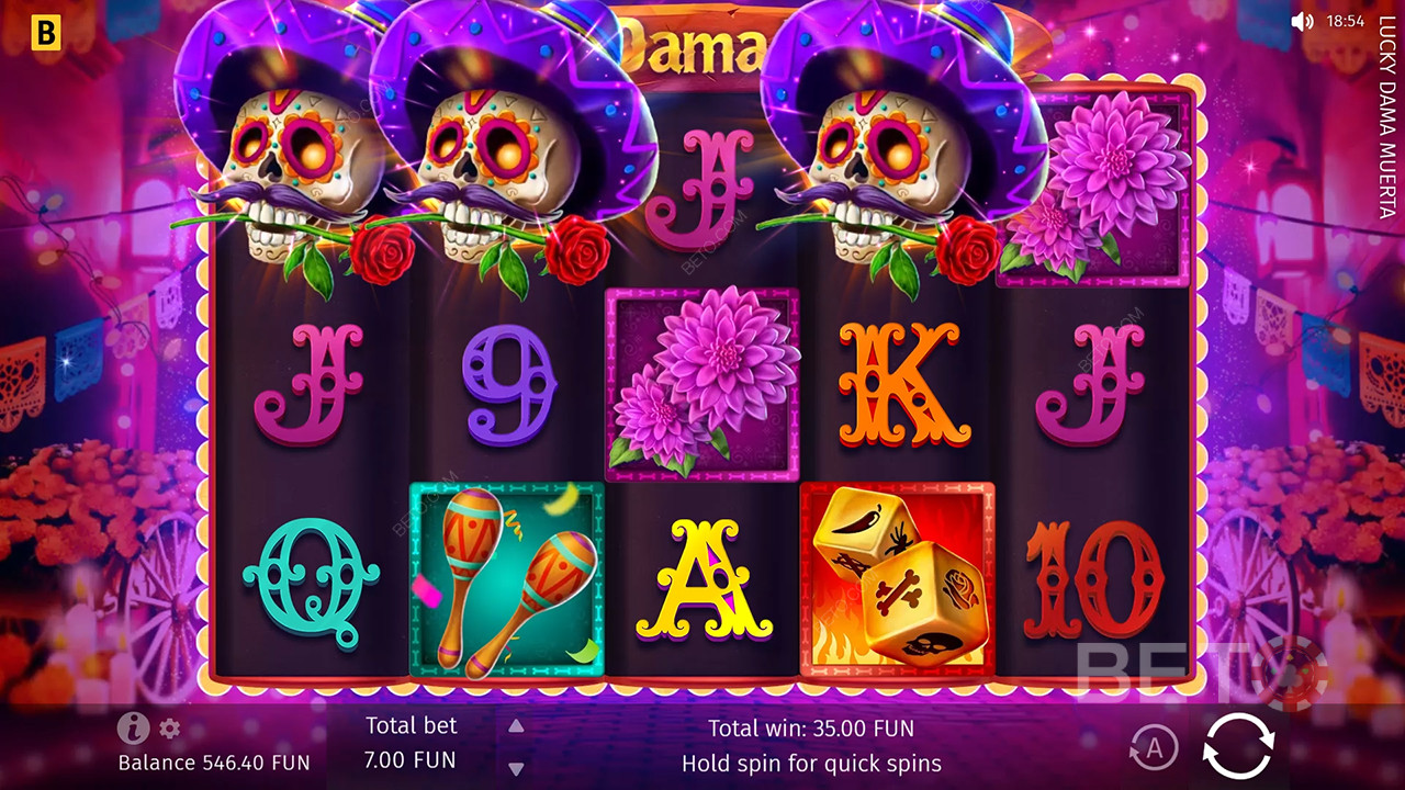 Lucky Dama Muerta Überprüfung durch BETO Slots