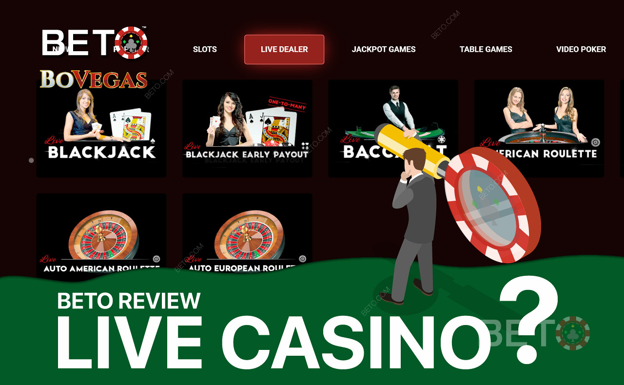 Genießen Sie das Live-Casino-Erlebnis bequem von zu Hause aus