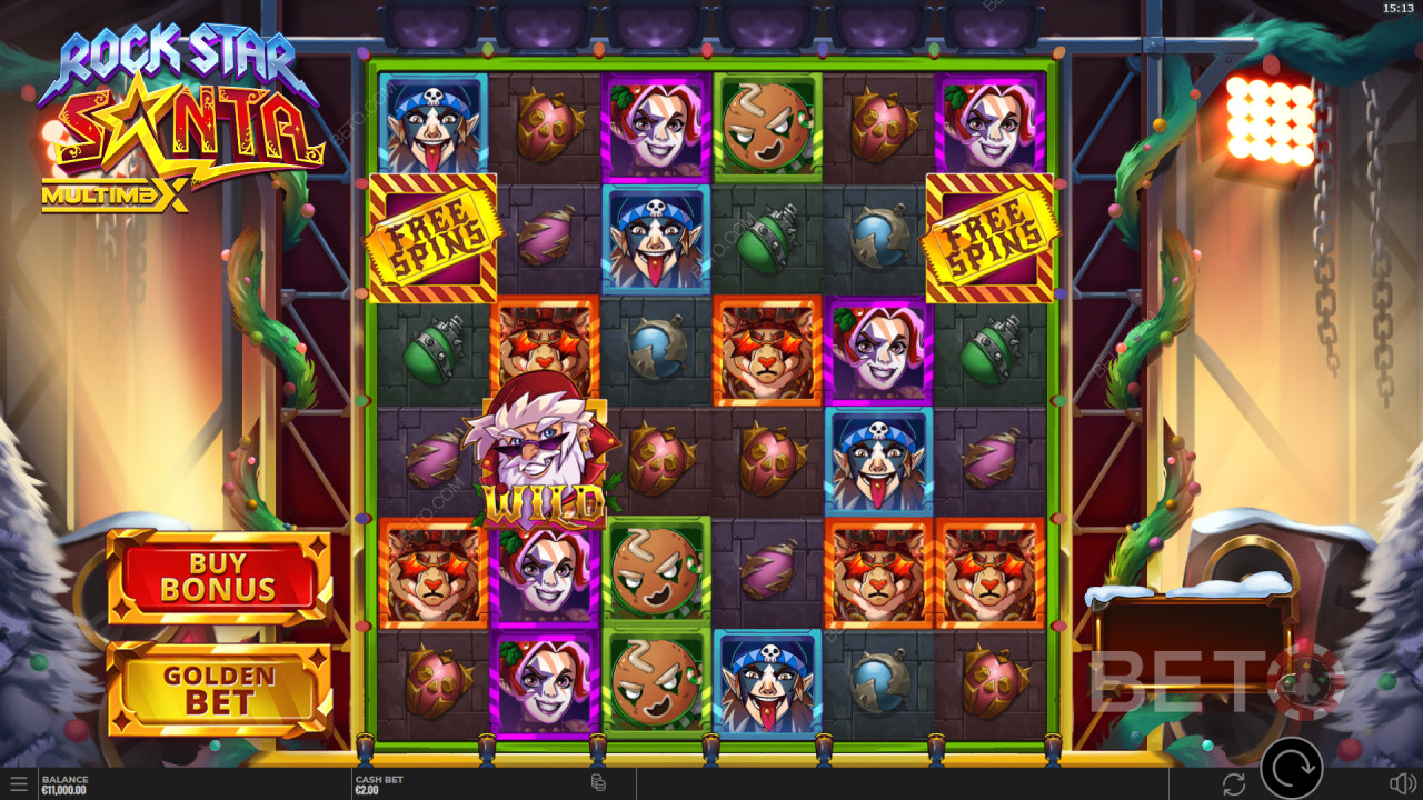 Rock Star Santa MultiMax Überprüfung durch BETO Slots
