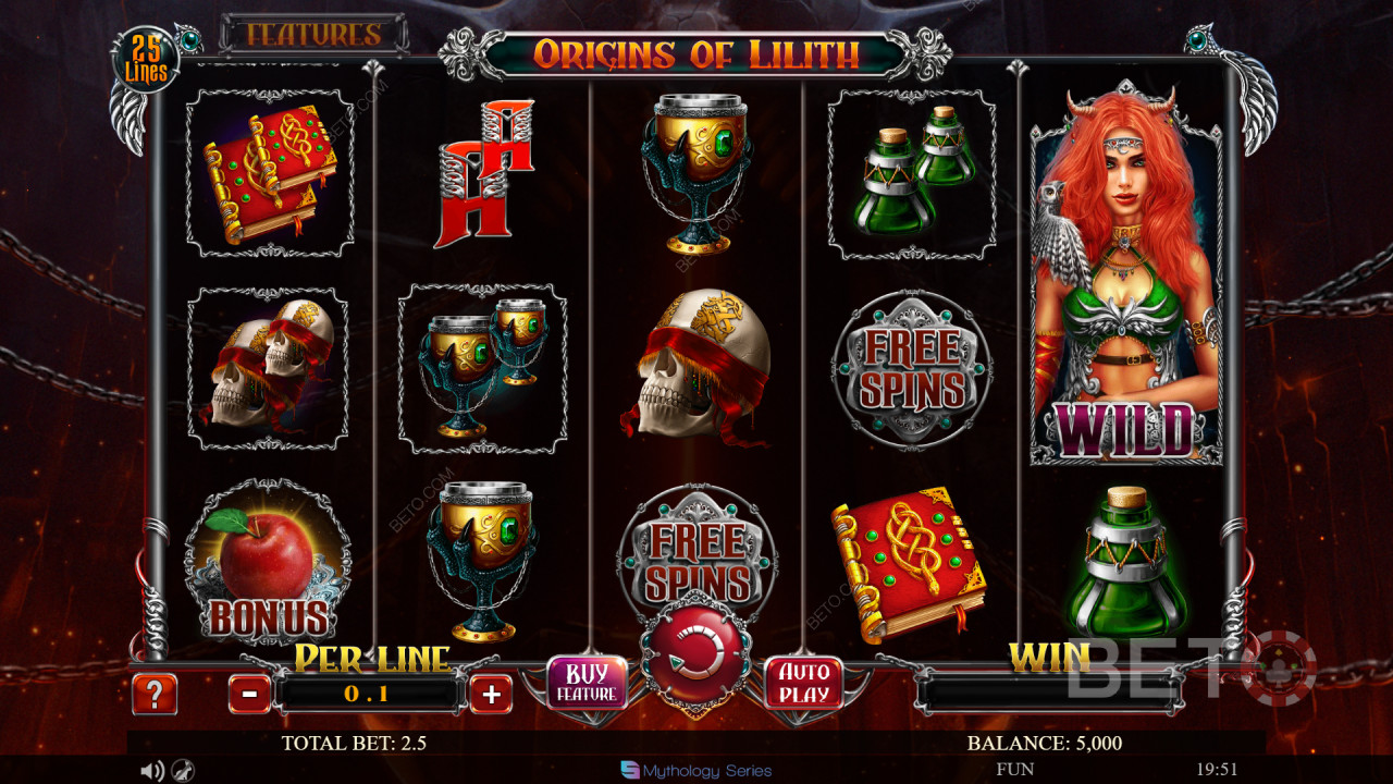 Origins Of Lilith Überprüfung durch BETO Slots