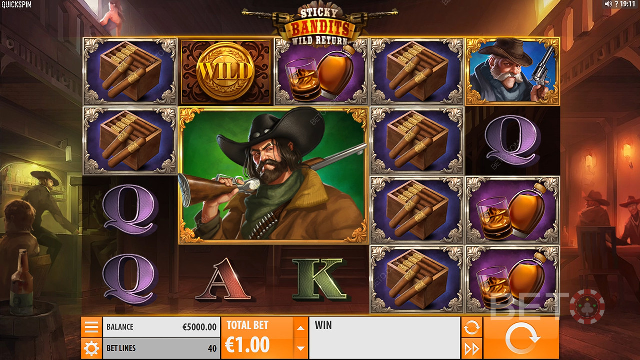 Sticky Bandits: Wild Return Überprüfung durch BETO Slots